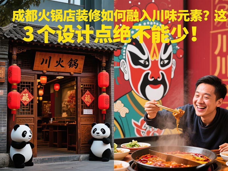 成都火鍋店裝修如何融入川味元素？這 3 個設計點絕不能少！