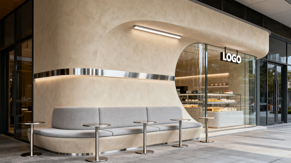 第4張蛋糕店門頭裝修設(shè)計(jì)效果圖